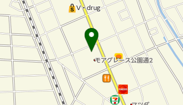 西日本三菱自動車販売一宮公園通店の地図画像