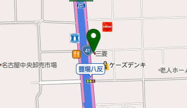 西日本三菱自動車販売豊山店の地図画像