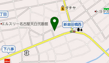 西日本三菱自動車販売島田橋店の地図画像