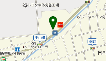 西日本三菱自動車販売刈谷昭和店の地図画像