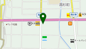 名南三菱自動車販売中川高杉店の地図画像