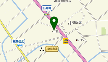 西日本三菱自動車販売UCAR豊橋瓜郷の地図画像