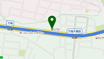 名古屋スバル自動車万場店の地図画像