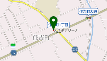 スズキアリーナ豊田南の地図画像