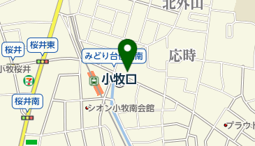 スズキアリーナ小牧の地図画像