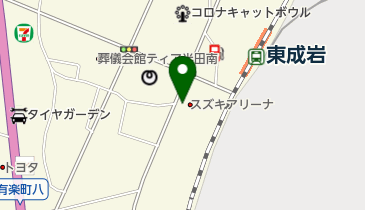 スズキアリーナ半田旭の地図画像