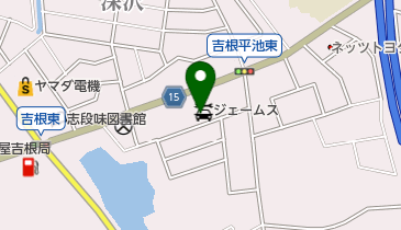 ジェームス守山吉根店の地図画像