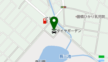 タイヤガーデン豊橋の地図画像