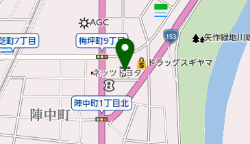 ジェームス豊田陣中店の地図画像