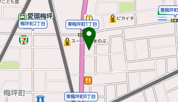 タイヤ流通センター豊田梅坪店の地図画像