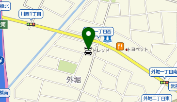 トレッド愛知小牧店の地図画像