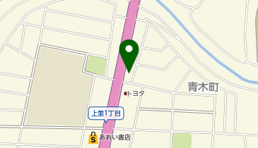 アップガレージ岡崎北店の地図画像