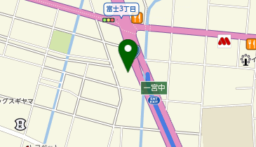 イエローハット一宮店の地図画像