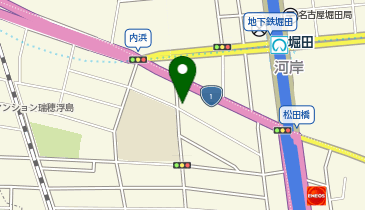 オリックスレンタカー国道堀田SSカウンターの地図画像