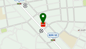 オリックスレンタカーDDたかばり台店SSカウンターの地図画像