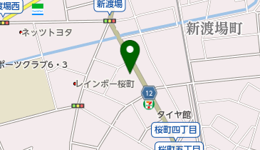 (有)太田自工の地図画像