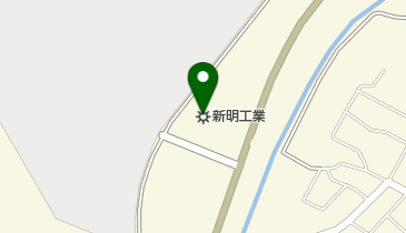 新明工業(株)センター田原の地図画像