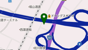 (有)カツノ鈑金の地図画像