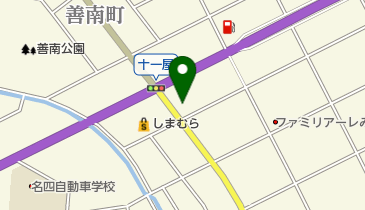 丸智自動車(株)の地図画像