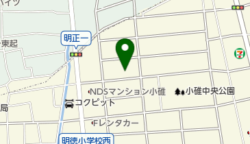 マツウラ自動車の地図画像