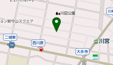 (有)モリイチ自動車の地図画像