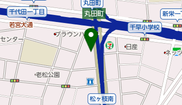 (株)中部自動車の地図画像