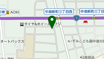 マルヤス自動車の地図画像