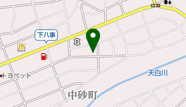 (株)フルタモータースの地図画像
