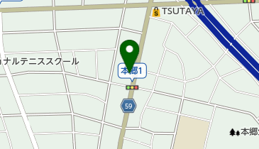 カーコンビニ倶楽部藤森本郷店の地図画像