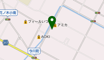 カーコンビニ倶楽部ながやの地図画像