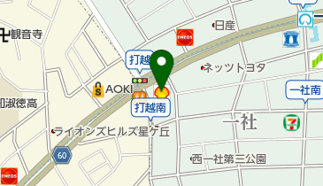 カーコンビニ倶楽部一社店の地図画像