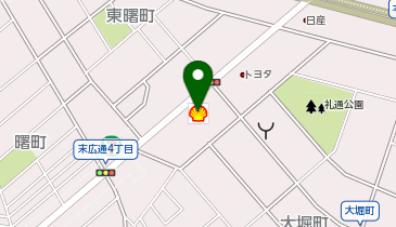 カーコンビニ倶楽部セルフ大堀店の地図画像