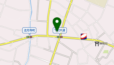 調子モータースの地図画像