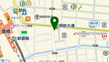 銀だこハイボール酒場豊橋駅前店の地図画像