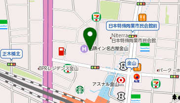 天丼てんや名鉄イン名古屋金山アネックス店の地図画像