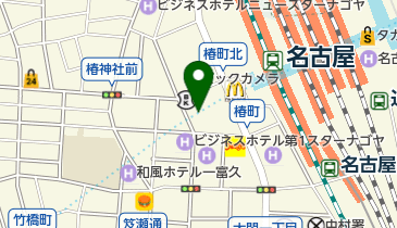 ペッパーランチ名古屋駅西店の地図画像