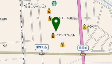 ペッパーランチイオンモール東浦店の地図画像