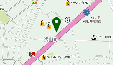 吉野家19号線春日井西店の地図画像