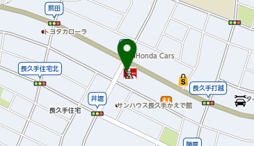 ケンタッキーフライドチキン藤が丘店の地図画像