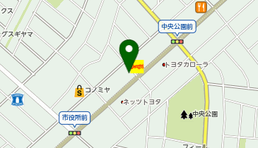 松のや豊明店(松屋併設)の地図画像