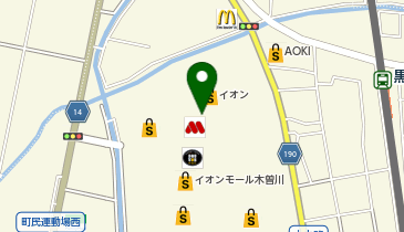 サイゼリヤイオンモール木曽川店の地図画像