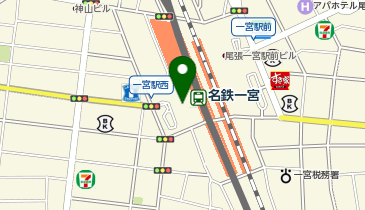 サイゼリヤ名鉄一宮駅イチ*ビル店の地図画像