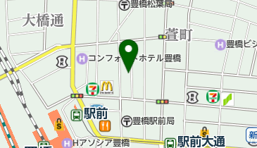 魚貝三昧げん屋の地図画像