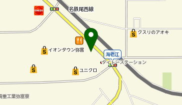 牛角食べ放題専門店イオンタウン弥富店の地図画像