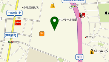 牛カツ京都勝牛イオンモール岡崎店の地図画像