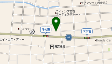 からやま愛知北名古屋店の地図画像