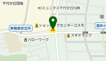 デニーズ猪高店の地図画像