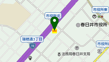 デニーズ春日井バイパス店の地図画像