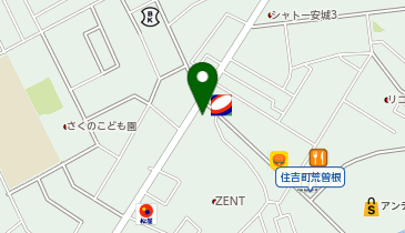 デニーズ安城店の地図画像