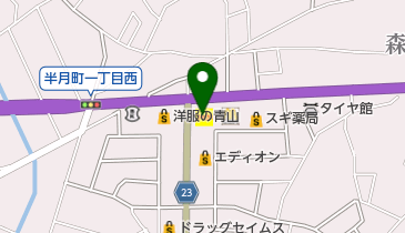 デニーズ大府店の地図画像